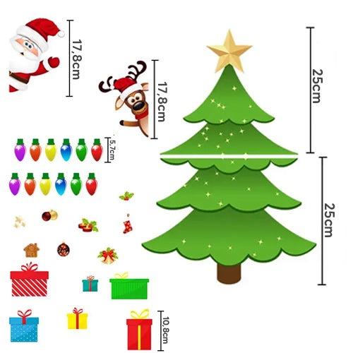 Árvore de Natal Magnética - Sua Geladeira Encantada!