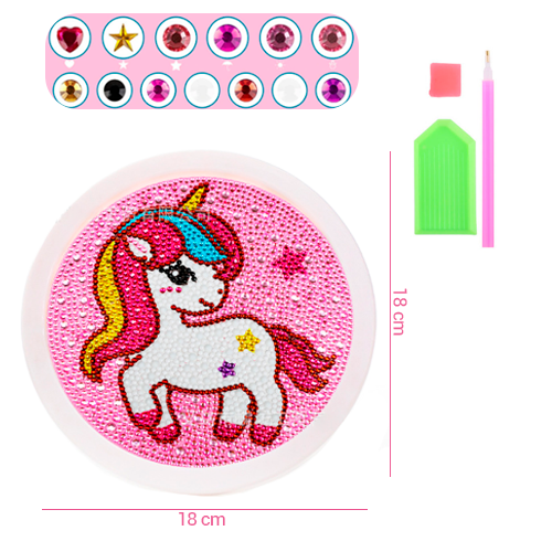 Diamante Art Brilhante - Seu Quadrinho de Cristal!