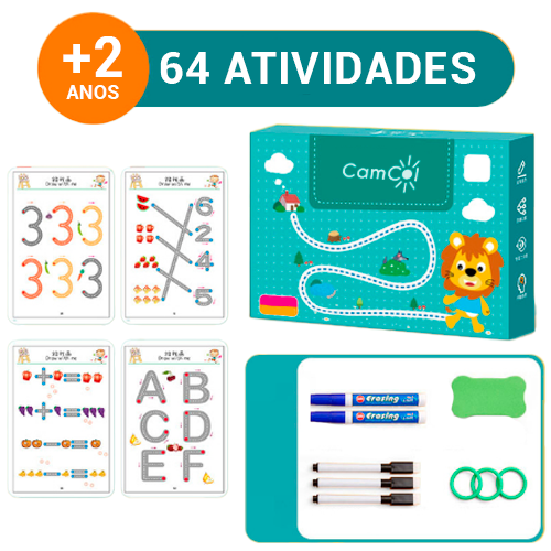 Caderno de Atividades Montessori - Se Divirta Aprendendo!