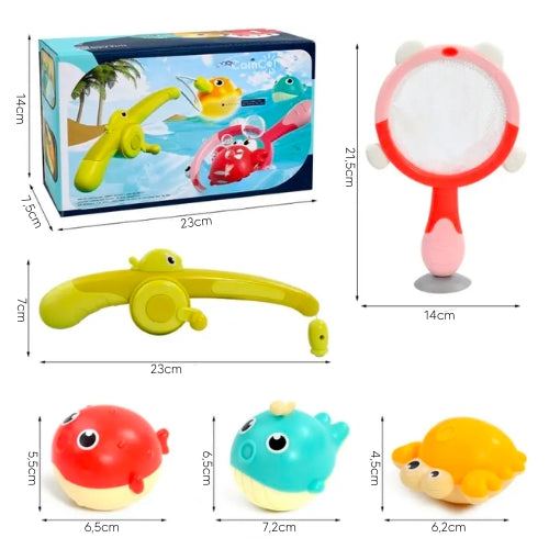 Pesca Kids - Aventura Aquática no Banho!