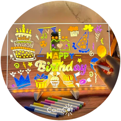 Quadro Criativo - Desenhos Brilhantes!