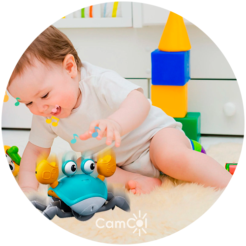 Sr. Caranguejo - Brinquedo Interativo Para Crianças