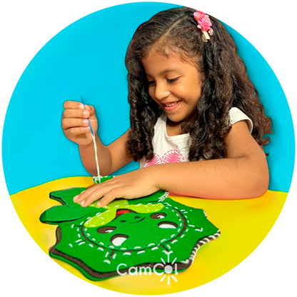 Ponto a Ponto - Kit de Costura Montessori