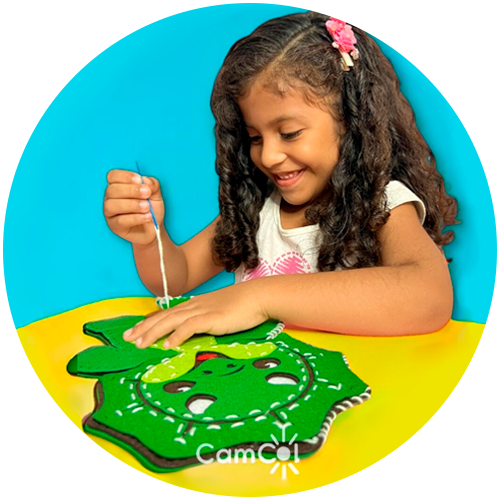 Ponto a Ponto - Kit de Costura Montessori