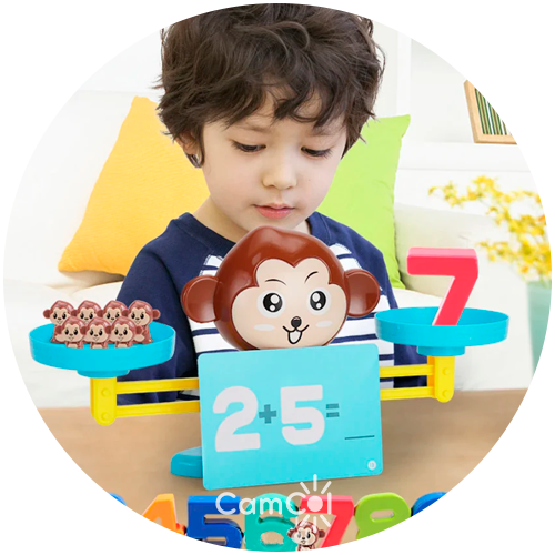 Macaquinho Montessori - Matemática de Forma Divertida