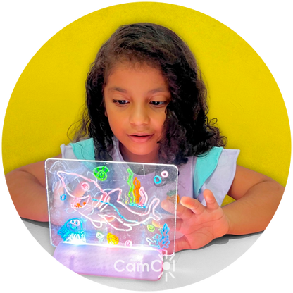 Quadro Mágico - Desenhos em 3D!