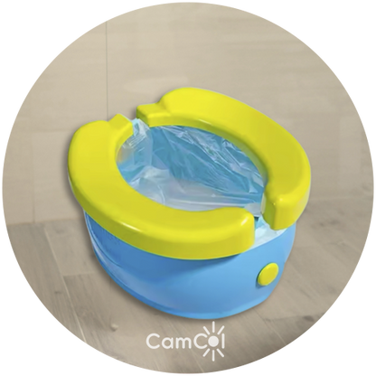 Penico Portátil Kids - Abriu, Usou e Guardou!