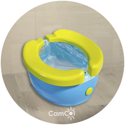 Penico Portátil Kids - Abriu, Usou e Guardou!