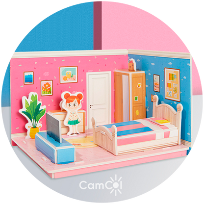 Casinha de Montar Montessori - Monte e se Divirta!