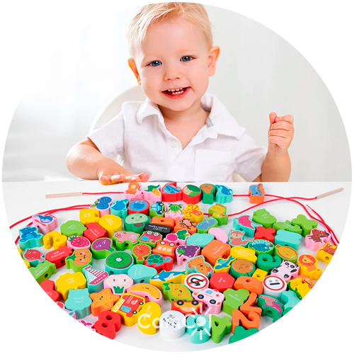 Costurando Números - Técnica Montessori