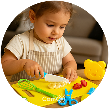 Mini Chef - Seu Primeiro Kit de Chef!