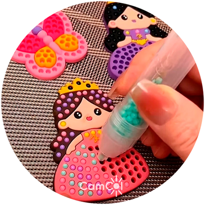 Cristal Mágico - Crie Artes de Princesa