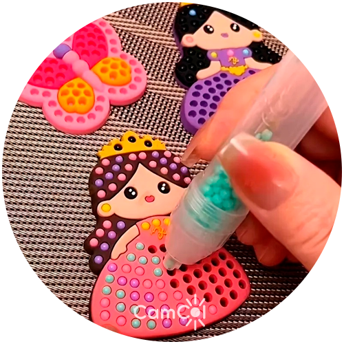 Cristal Mágico - Crie Artes de Princesa