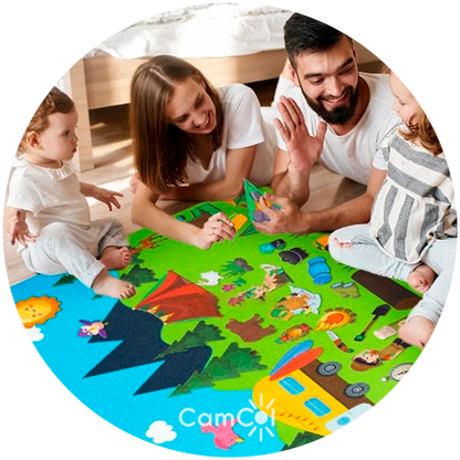 Mural Criativo Montessori - Criatividade e Imaginação!