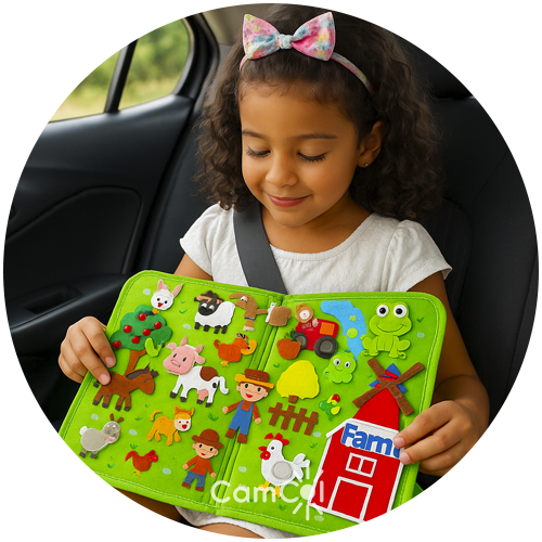 Maleta Criativa Montessori - Criatividade e Imaginação!