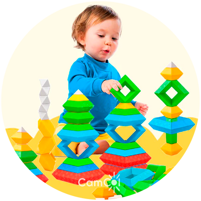 Blocos Mágicos Montessori - Desperte a Criatividade das Crianças!