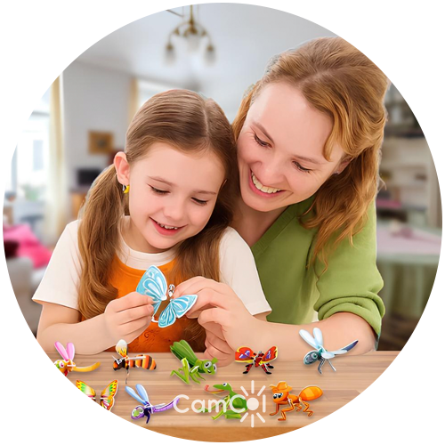 Bichinhos de Montar - Mini Quebra-Cabeça 3D