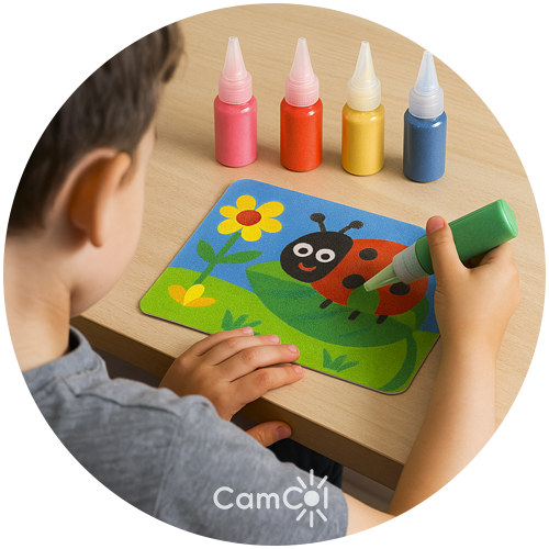 Areia Criativa - Um Novo Jeito de Pintar