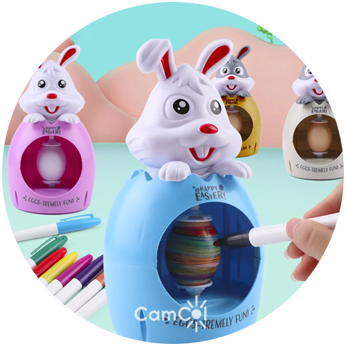 Ovinho Colorê - Coelhinho Pintor de Ovos de Páscoa