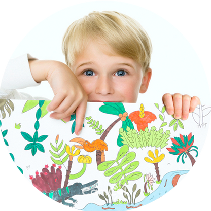 Rolo Criativo - Chega de Desenhar na Parede!