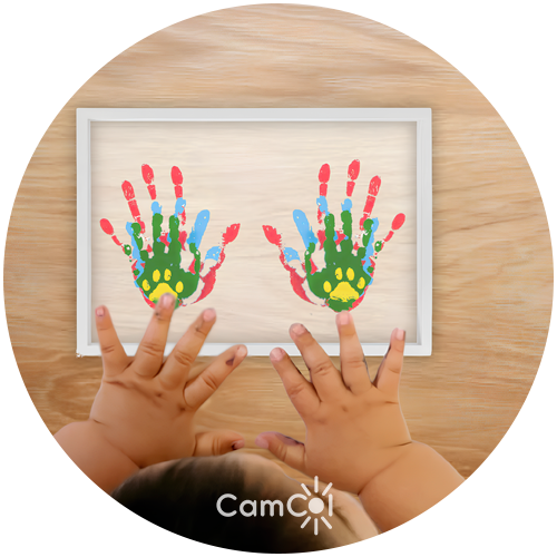 Quadro de Lembranças - Mãos que Marcam!