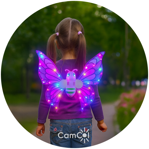 Asas Encantadas – Voe com Magia e Brilho!