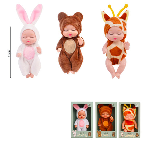 Mini Reborn - Combo com 3 Bonecas!