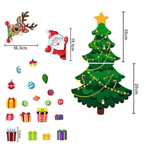 Árvore de Natal Magnética - Sua Geladeira Encantada!