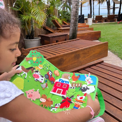 Maleta Criativa Montessori - Criatividade e Imaginação!