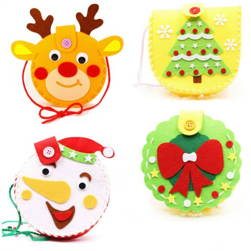 Bolsinha Montessori de Natal - Costure, Brinque e Decore