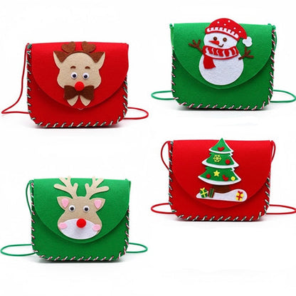 Bolsinha Montessori de Natal - Costure, Brinque e Decore