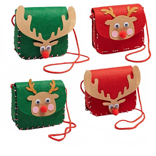 Bolsinha Montessori de Natal - Costure, Brinque e Decore