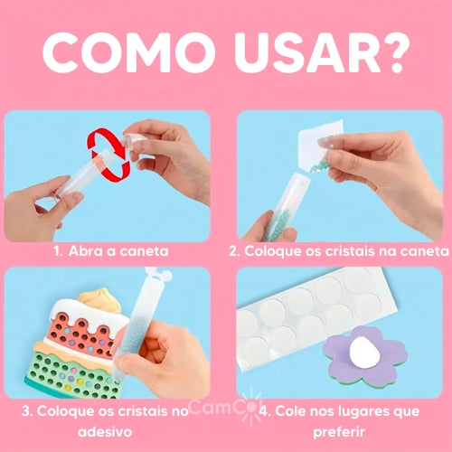 Cristal Mágico - Crie Artes de Princesa