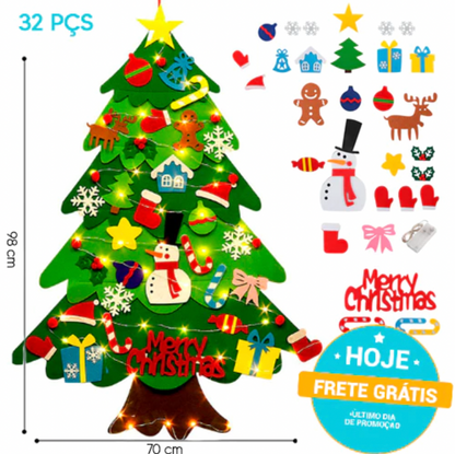 Árvore de Natal Montessori - Monte Você Mesmo!