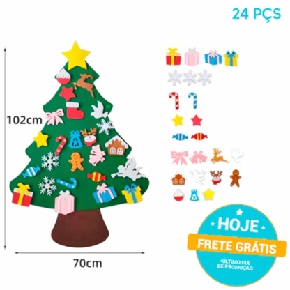 Árvore de Natal Montessori - Monte Você Mesmo!