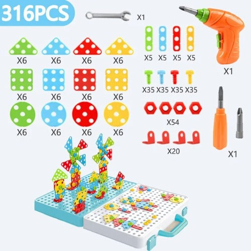 Kit de Ferramenta Infantil - Pequenos Construtores!