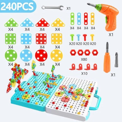 Kit de Ferramenta Infantil - Pequenos Construtores!