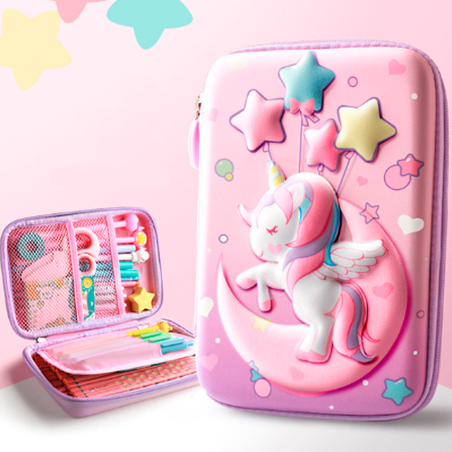 Estojo 3D de Unicórnio - O Estojo Encantado!