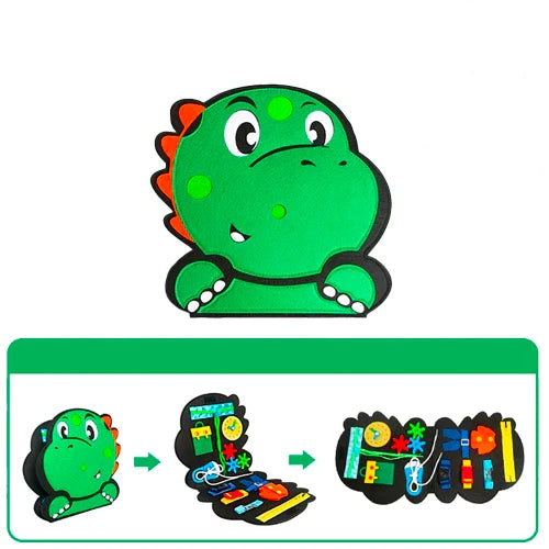 Maletinha Dino - Aprenda Atividades do Dia!