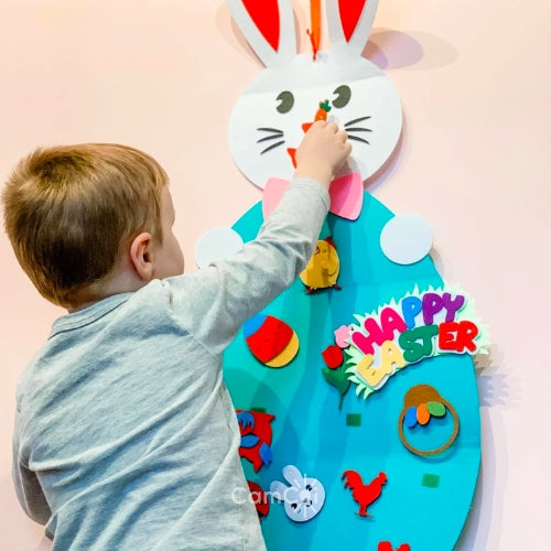 Coelhinho da Páscoa Montessori - Monte Você Mesmo!