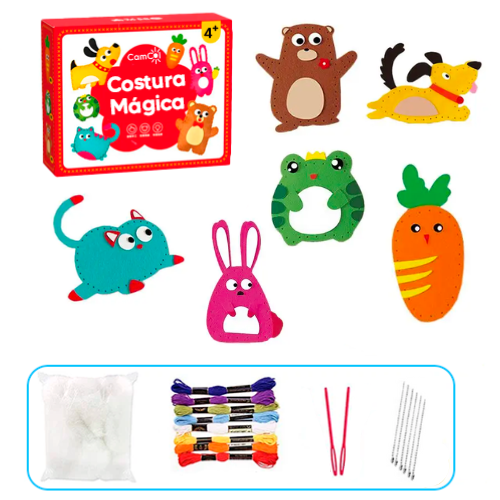 Costura Mágica - Kit de Costura Montessori