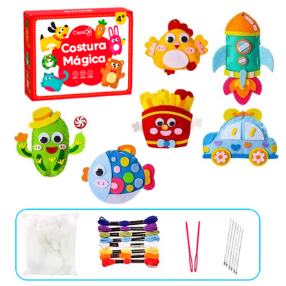 Costura Mágica - Kit de Costura Montessori