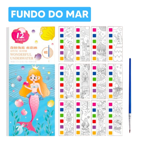 Aquarela Mágica Fundo do Mar