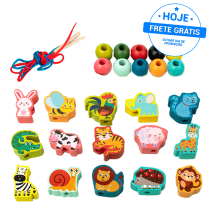 Costurando Números - Técnica Montessori