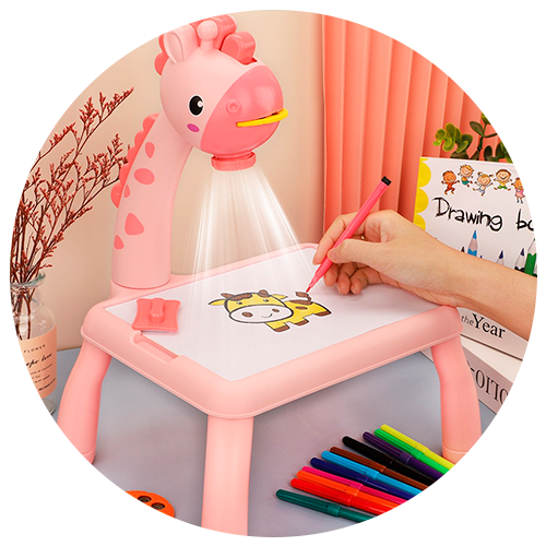 Seu Girafa - Mesa de Desenhos Infantil