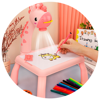 Seu Girafa - Mesa de Desenhos Infantil