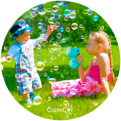 Dino Bubble - Máquina de Bolhas Encantada!