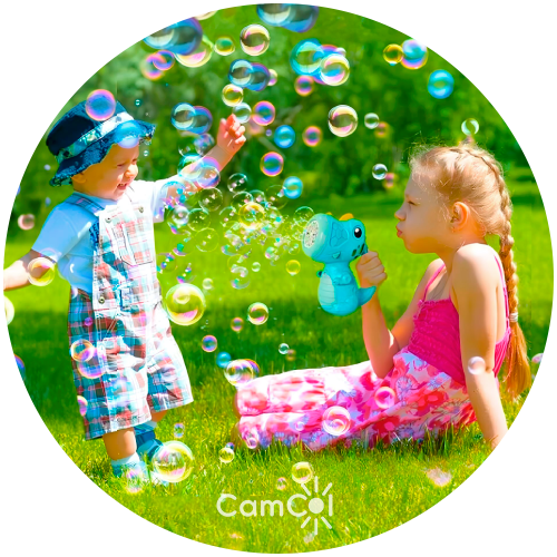 Dino Bubble - Máquina de Bolhas Encantada!