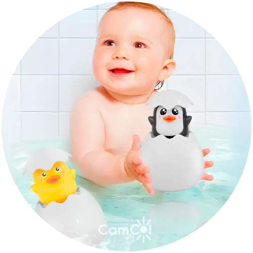 Ovinho Aquático - Banho Divertido!