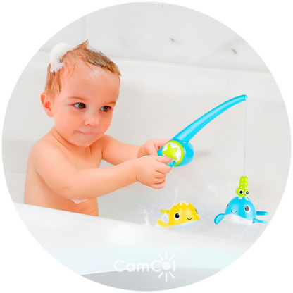 Pesca Kids - Aventura Aquática no Banho!